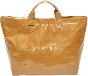 PVC The Tote Bag for Women - Plastic Large Tote Bag Hobo Handbag Letters Print Ladies Clear Top Handle Bag