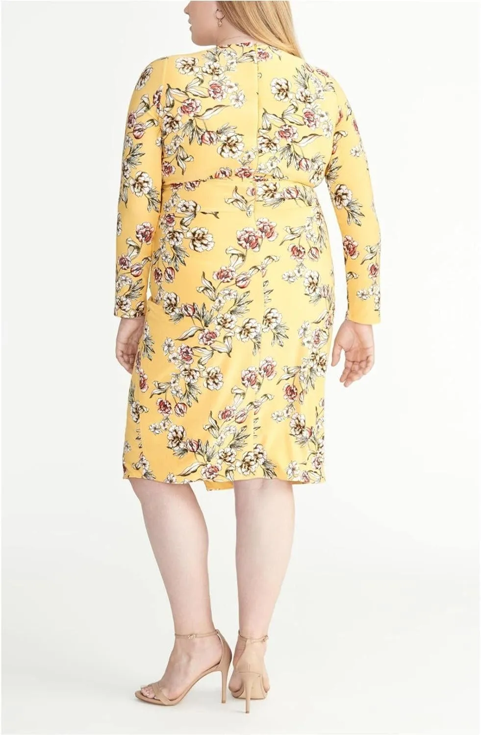 RACHEL Rachel Roy Women's Plus Size Darcie Printed Jersey Dress