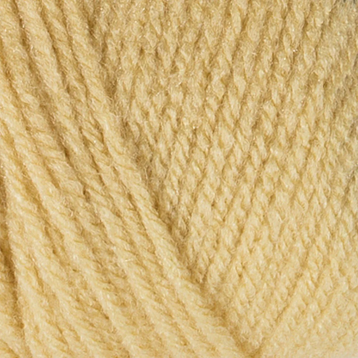 Red Heart Super Saver Cornmeal E300-320 (3-Skeins - Same Dye Lot) Worsted Medium #4 Acrylic Yarn for Crocheting and Knitting with Project Bag