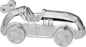 Reed & Barton Race Car Silverplate Bank, 2.25 LB, Metallic