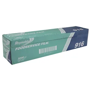 Reynolds 916 2000' Length x 24" Width, PVC Foodservice Wrap Film