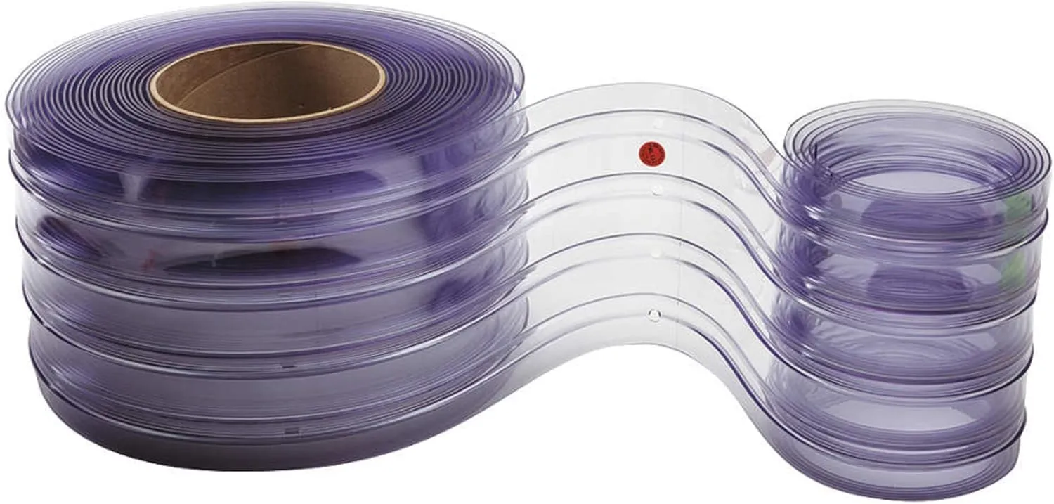 Rip-A-Strip Rplcmnt, Ribbed, 8in, Clear