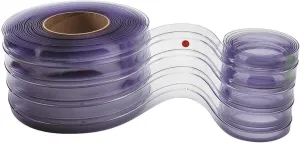 Rip-A-Strip Rplcmnt, Ribbed, 8in, Clear