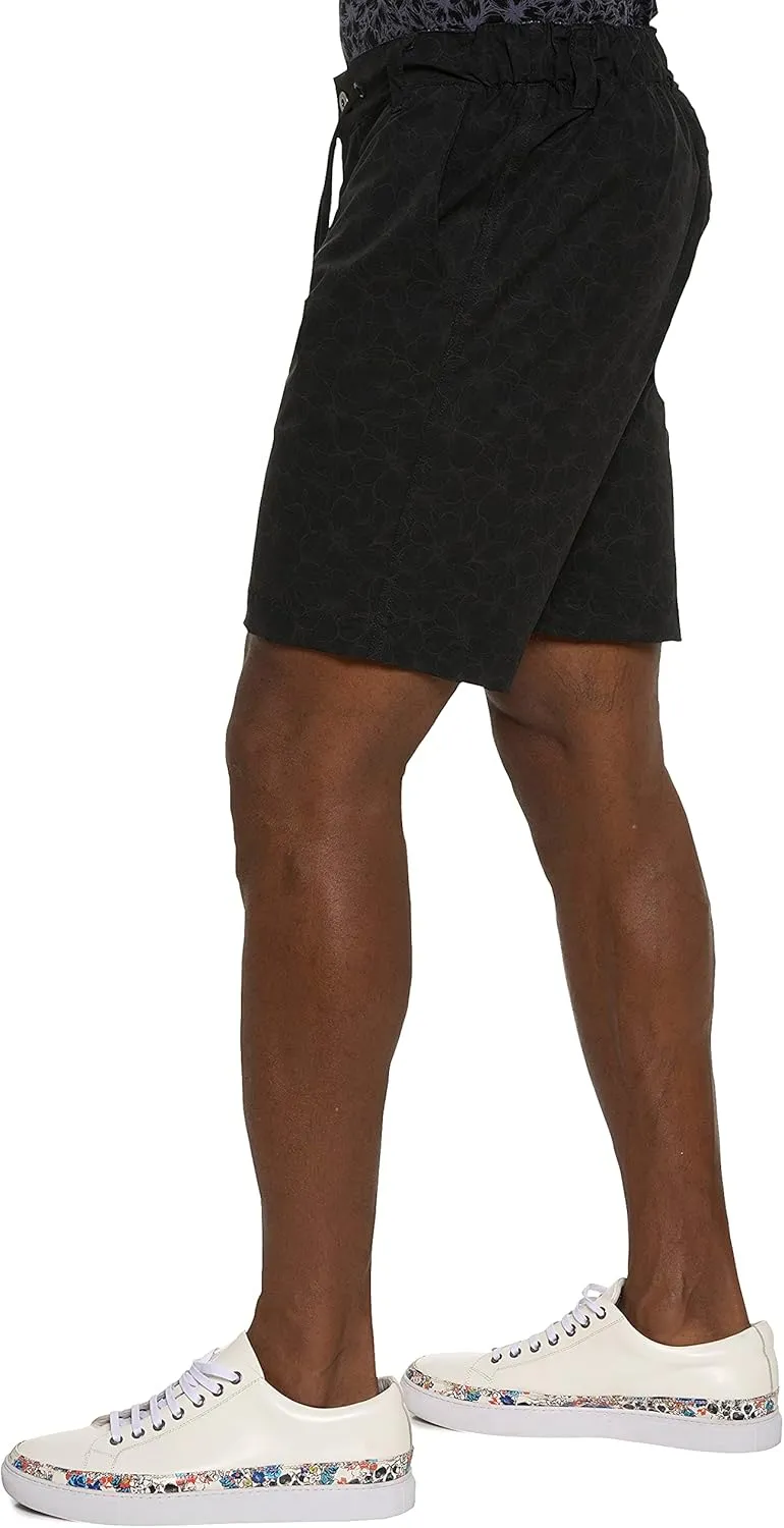 Robert Graham Men's Floral Tiger Beach to Bar Short