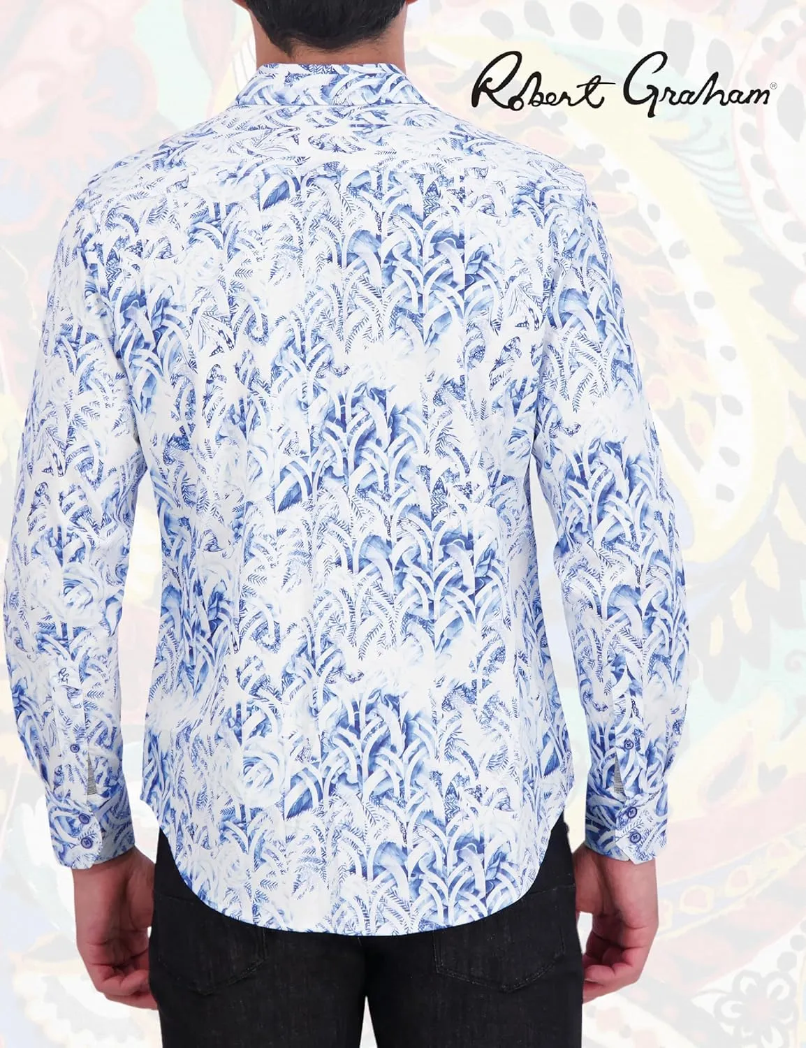 Robert Graham Men's Killimore Long-Sleeve Button-Down Shirt