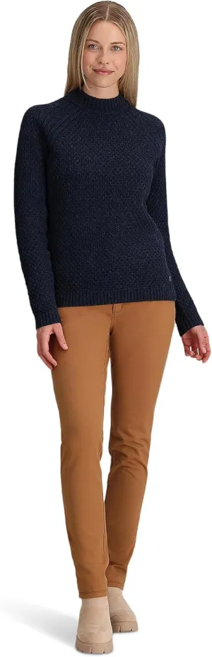 Royal Robbins Westlands Mock Neck Deep Blue LG