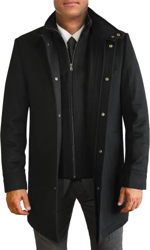 Sawyer Bib Coat Black