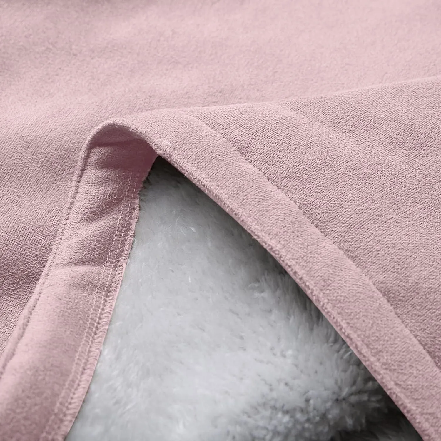 Sherpa Fleece Lined Jacket For Women 2024 Winter Warm Shearling Coat Casual Loose Plus Size Hooded Jackets With Pocket