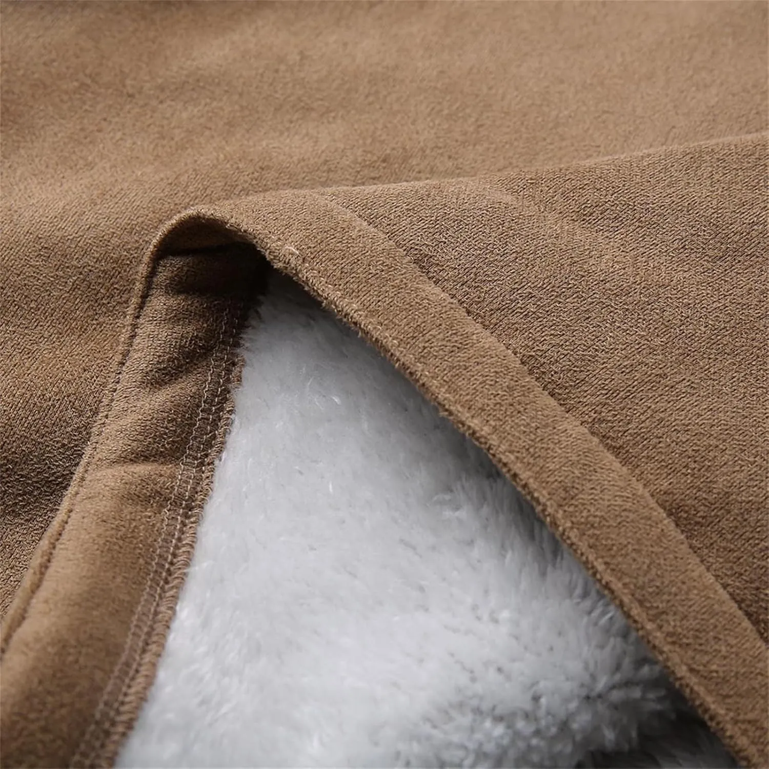 Sherpa Fleece Lined Jacket For Women 2024 Winter Warm Shearling Coat Casual Loose Plus Size Hooded Jackets With Pocket
