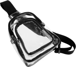 Sling Purse Crossbody Women Adjustable Sling Bag for Women Pvc Shoulder Bag for Running Outdoor