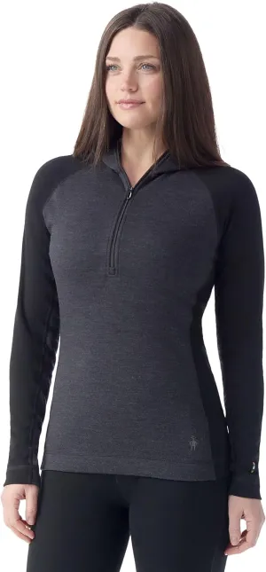 Smartwool Women's Classic Thermal Merino Base Layer 1/2 Zip Hoodie
