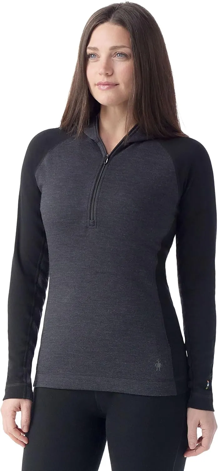 Smartwool Women's Classic Thermal Merino Base Layer 1/2 Zip Hoodie