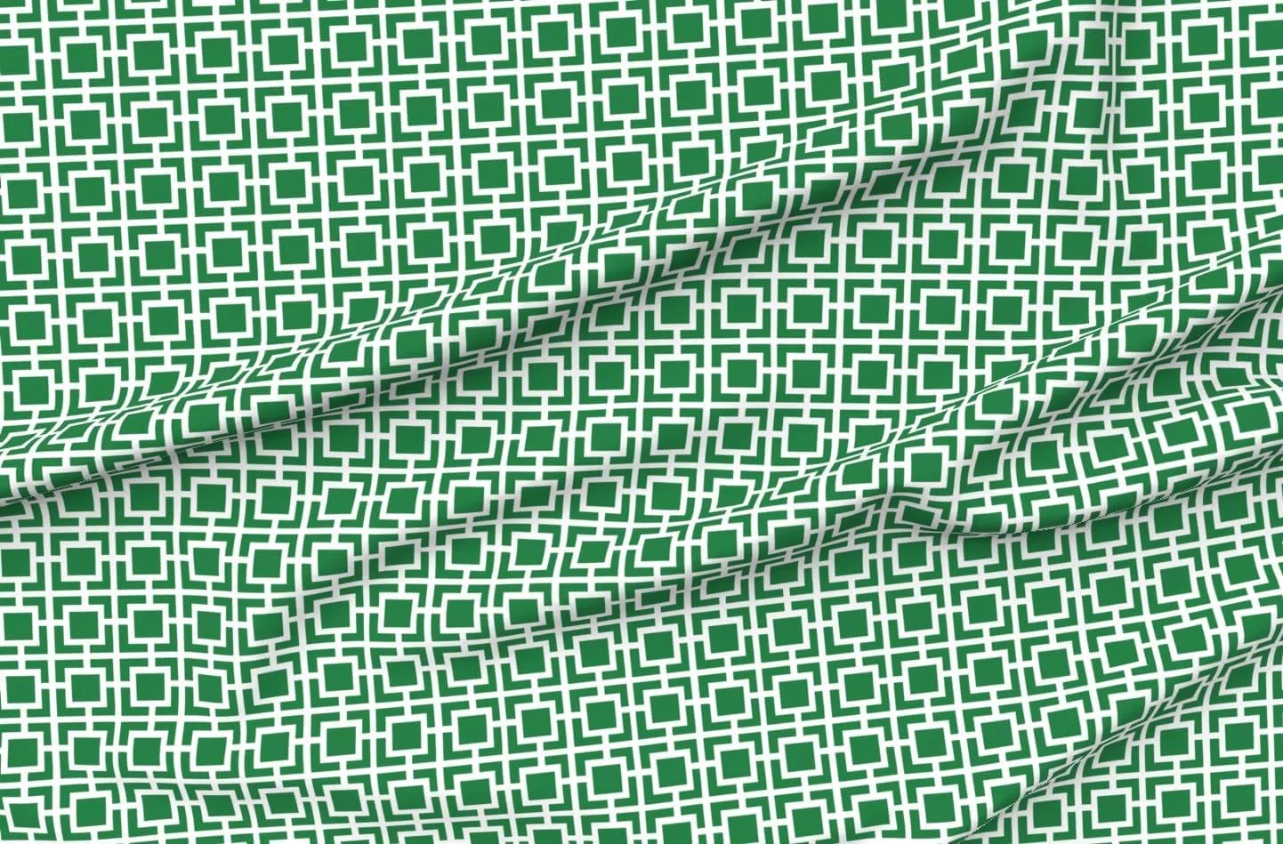 Spoonflower Fabric - Geometric Preppy Golf Breeze Blocks Country Club Mid Century Retro Printed on Petal Signature Cotton Fabric by The Yard - Sewing Quilting Apparel Crafts Decor