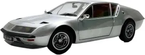 Sports car Metal Model 1:18 for Alpine A310 1600vf Coupe Toys Cars Model Classics Adult Souvenir Static Display for Home Décor(Silver)
