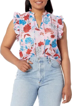Steve Madden Apparel Women's Flutter Away Top