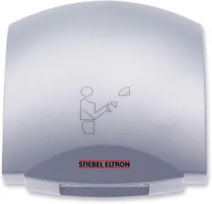 Stiebel Eltron 073724-S Galaxy M1 Ultra Quiet Automatic Hand Dryer with Cast Aluminum Housing, Silver Metallic, 1850 Watts, 120 Volts, 15.42 Amp, 53 dB(a) Sound Power Level, 10.5"H x 6.88"W x 9.06"D