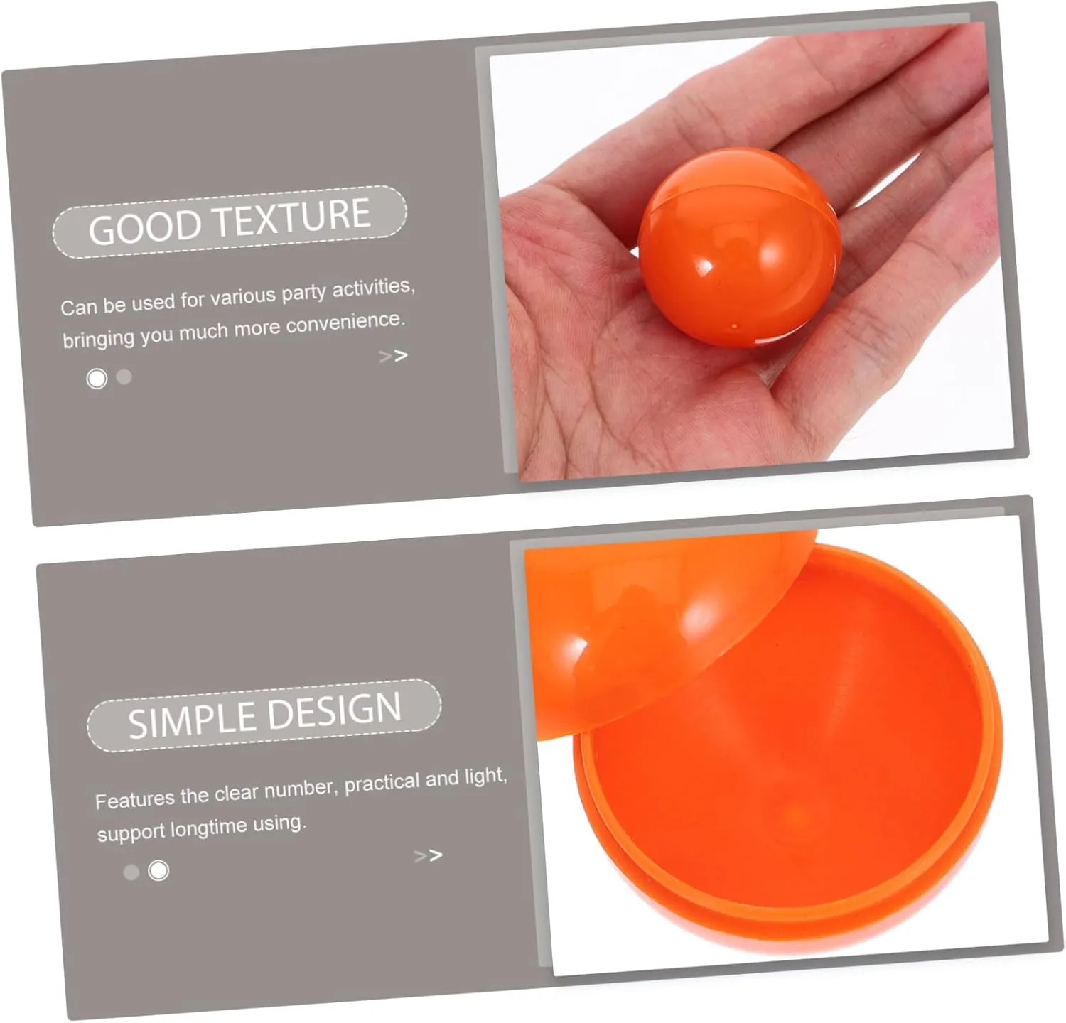 STOBAZA 4sets Party Balls Balls for Ballpit Openable Game Bright Colors Easy to Use Pvc Material 50pcs*4