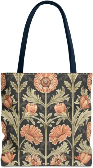 Tapestry Shoulder Bag Tote Bag for Women with Travel or Work Tote Bags for Women floral flower William Morris style