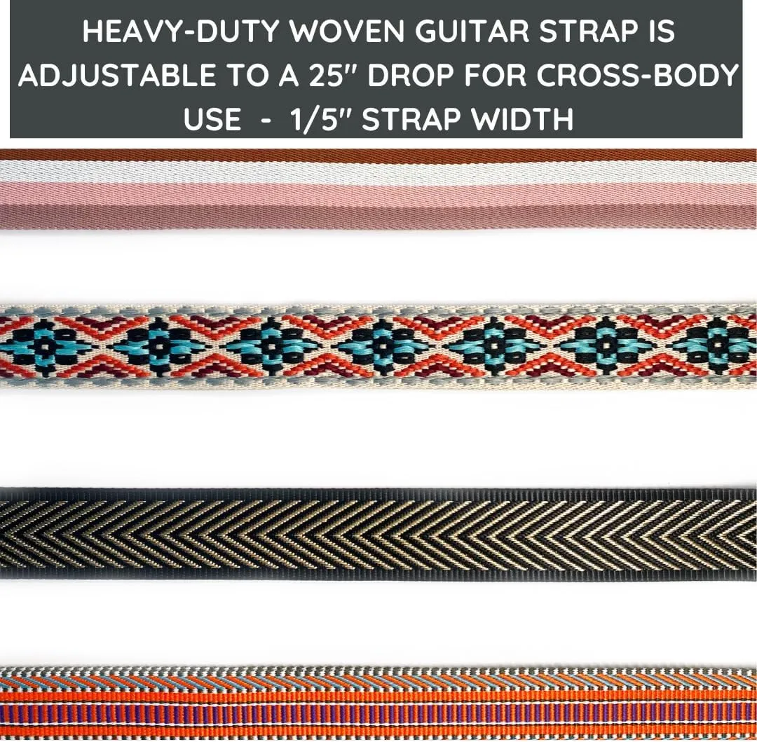 Tech Candy In the Clear Stadium Bag with Detachable Guitar Strap - Transparent Security Approved Tote for Events & Travel