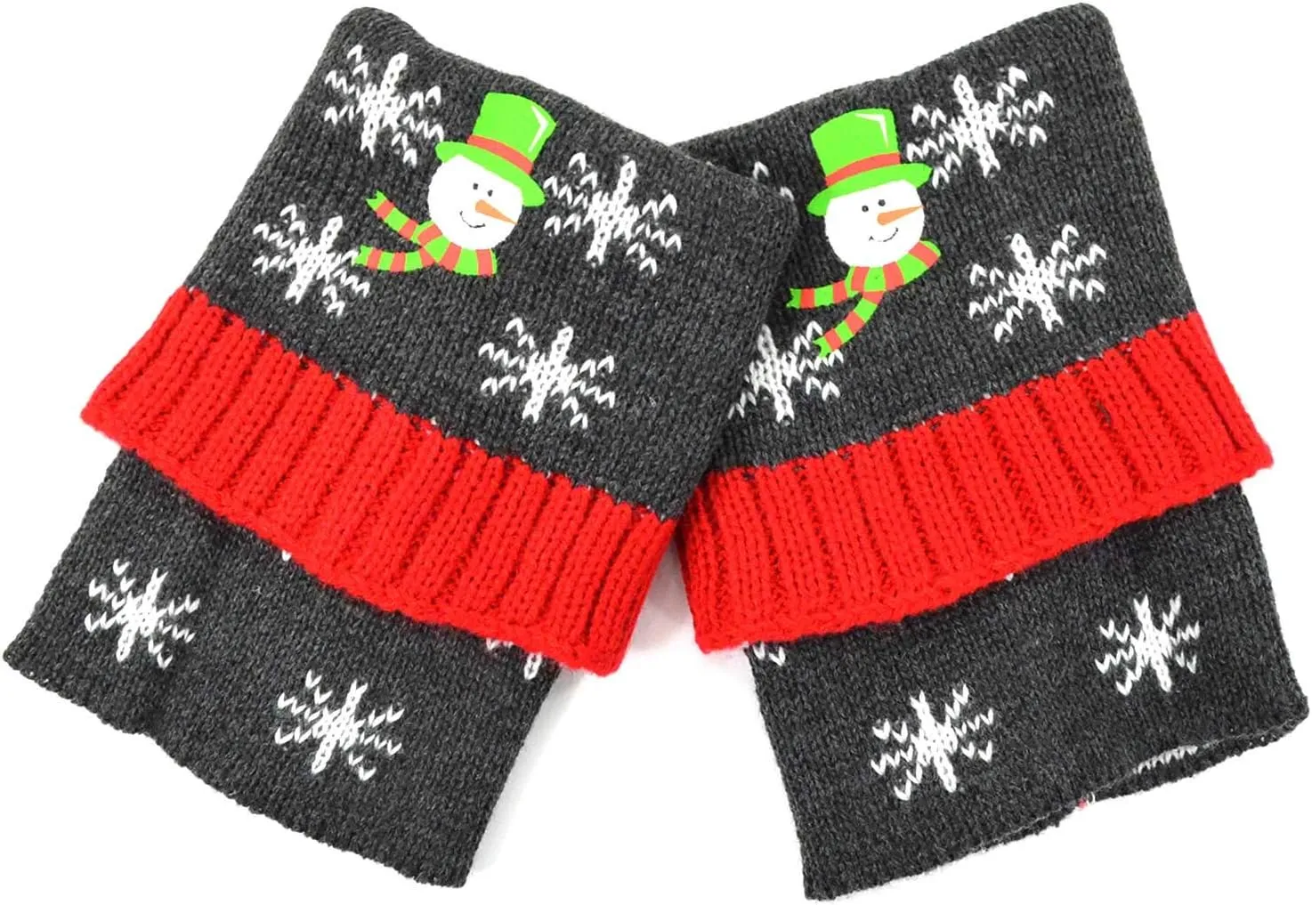 TeeHee Knee Leg Warmers, Extra Long Thigh High Leg Warmers, Boot Cuffs for Women Multipairs Gift for Her