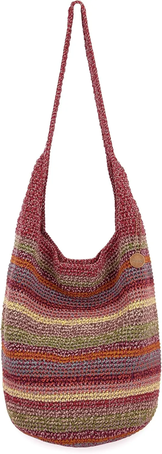 The Sak 120 Hobo Bag - Large Women's Purse & Shoulder Bag - Handbag With Back Zipper Pocket and Magnetic Snap Closure