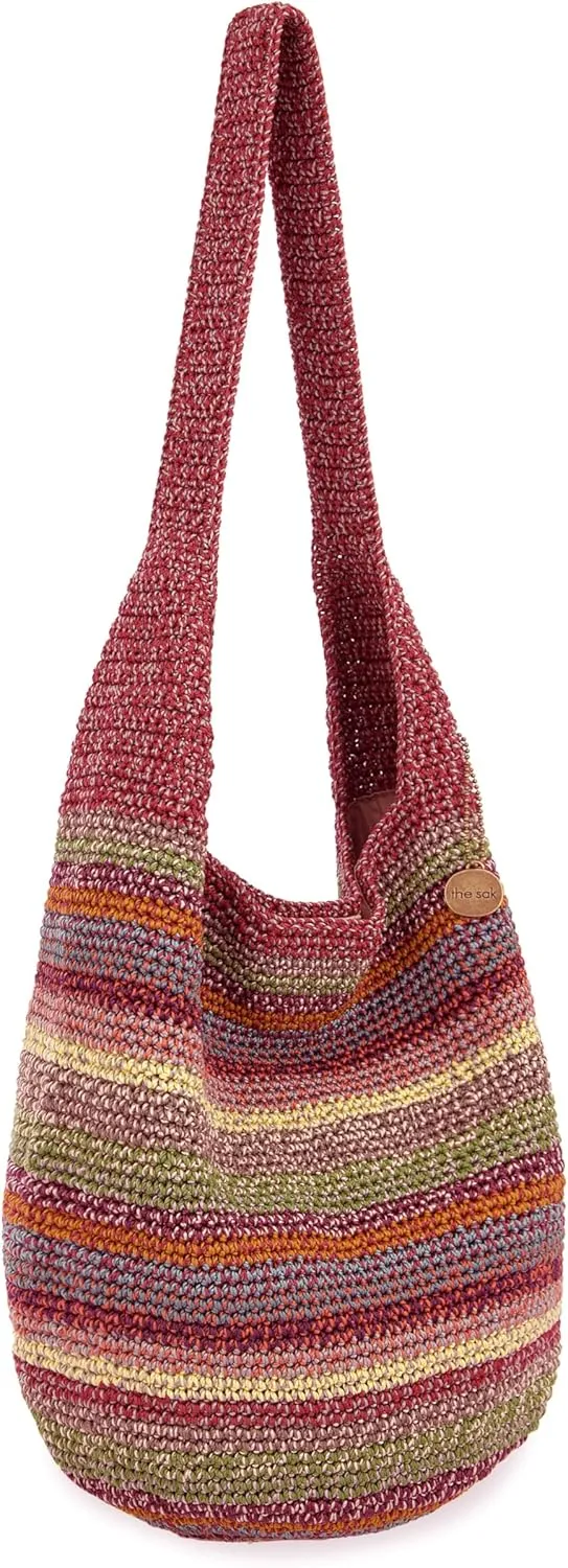 The Sak 120 Hobo Bag - Large Women's Purse & Shoulder Bag - Handbag With Back Zipper Pocket and Magnetic Snap Closure