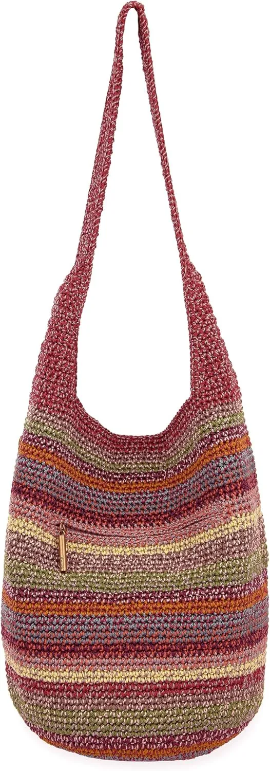 The Sak 120 Hobo Bag - Large Women's Purse & Shoulder Bag - Handbag With Back Zipper Pocket and Magnetic Snap Closure