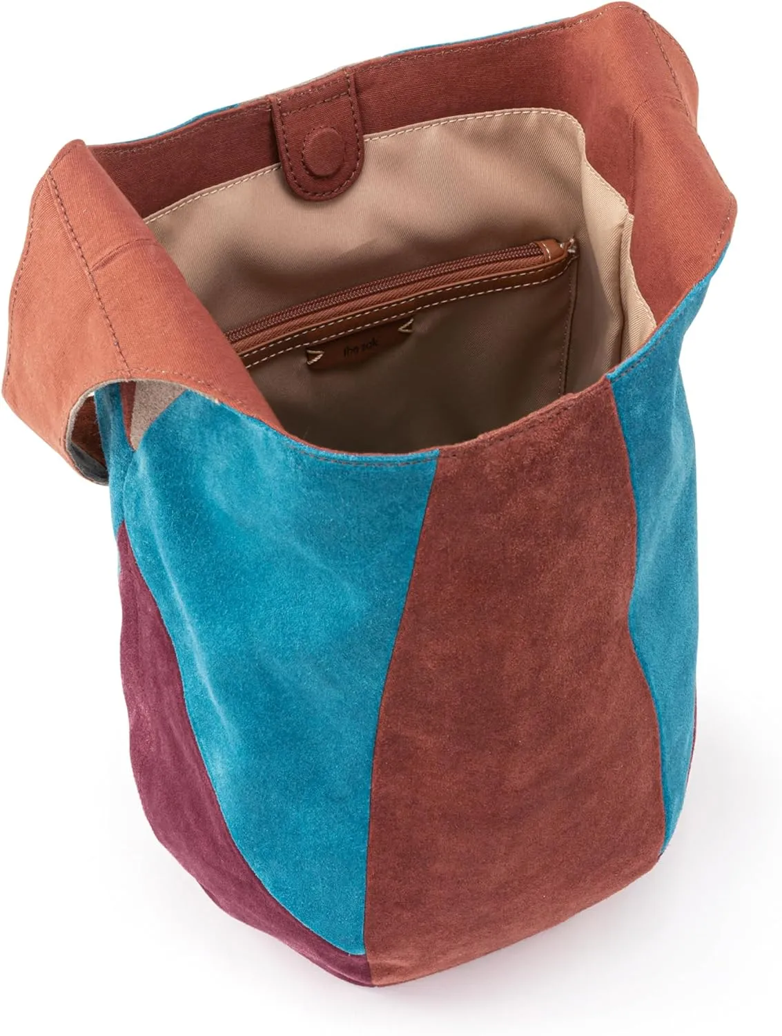 The Sak 120 Hobo Bag - Large Women's Purse & Shoulder Bag - Handbag With Back Zipper Pocket and Magnetic Snap Closure