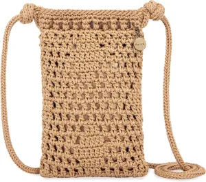 The Sak Josie Mini Crossbody in Crochet with Adjustable Strap