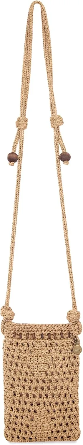 The Sak Josie Mini Crossbody in Crochet with Adjustable Strap
