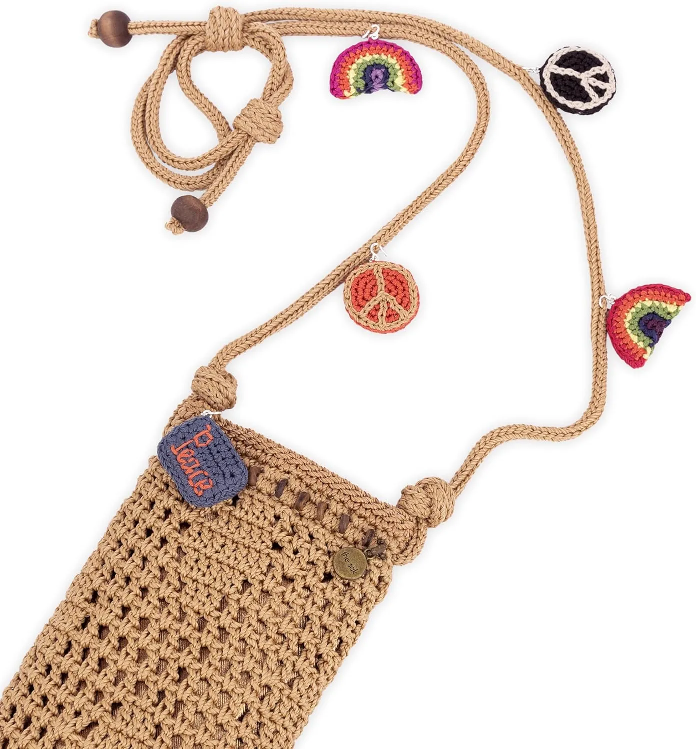 The Sak Josie Mini Crossbody in Crochet with Adjustable Strap