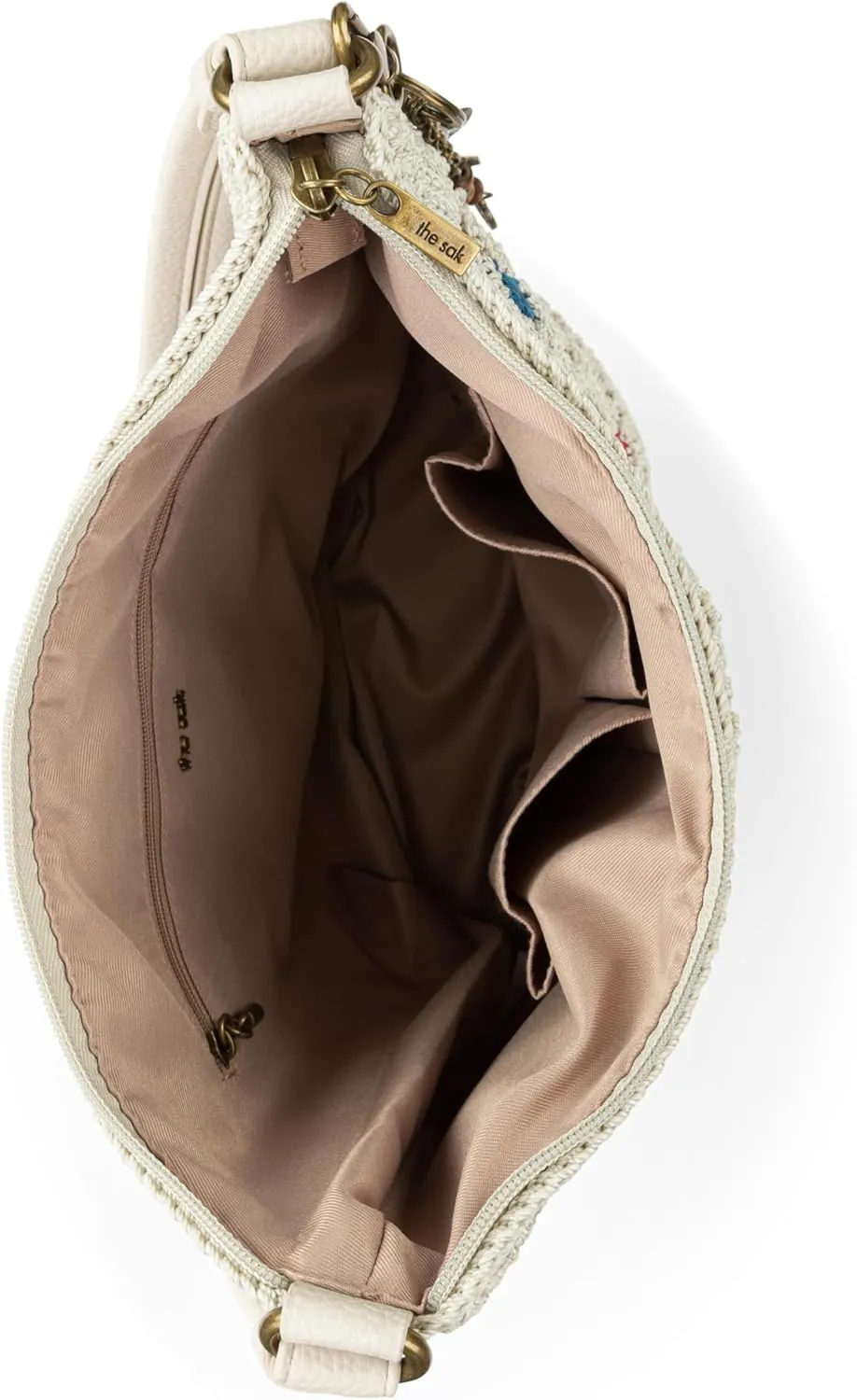 The Sak Sequoia Hobo Bag - Hand Crochet Large Women's Purse for Everyday & Travel - Durable Handbag & Tote With Zipper Pocket