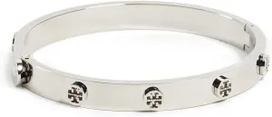 Tory Burch Women's Logo Stud Hinge Bracelet