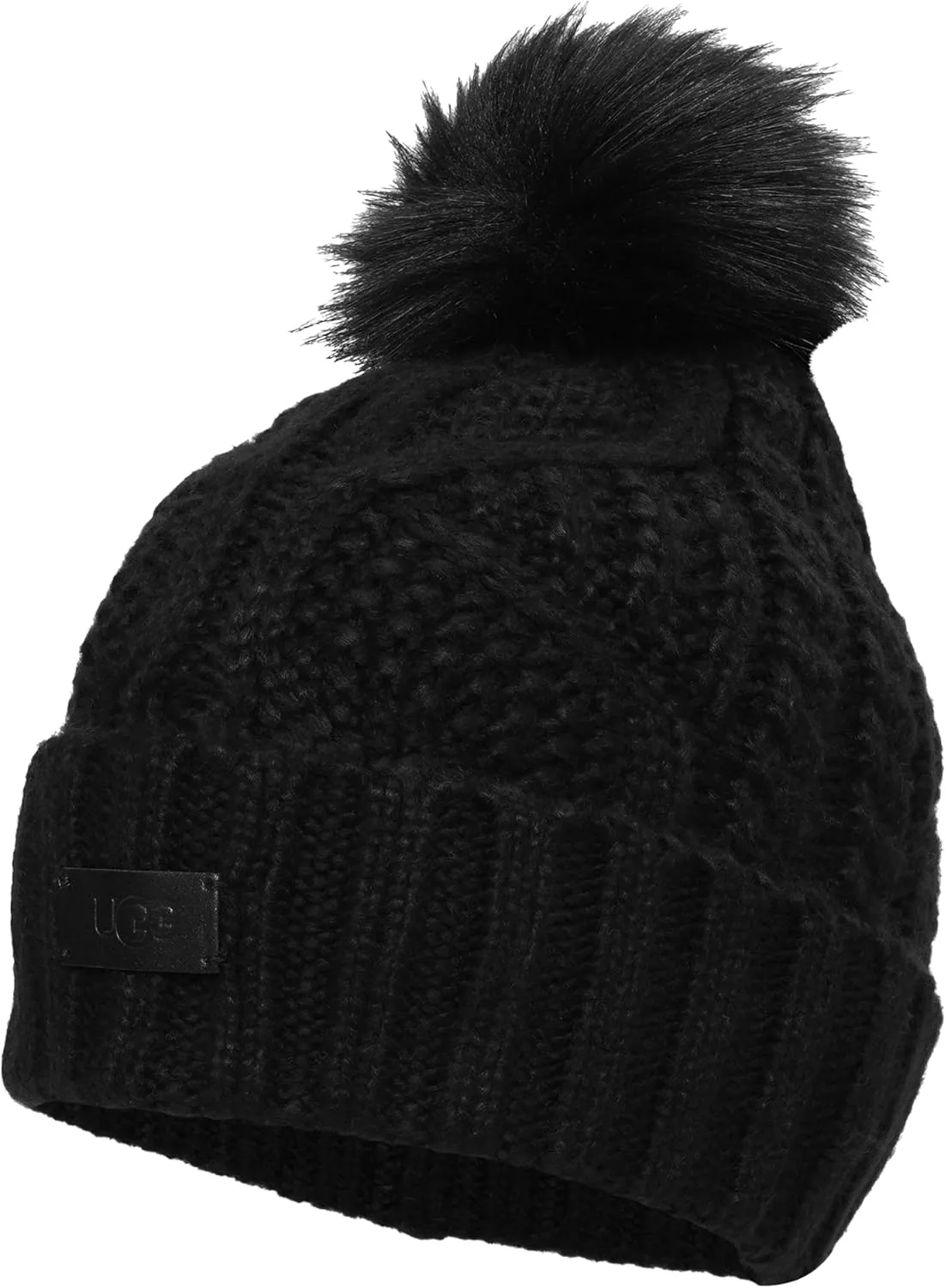 UGG Women's Cable Beanie with Pom