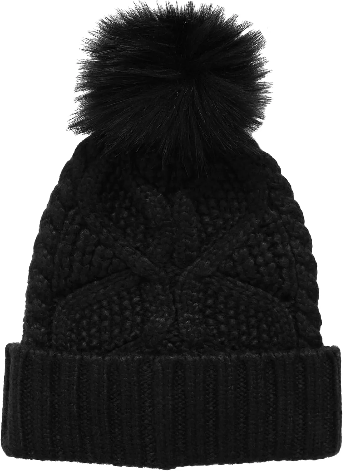 UGG Women's Cable Beanie with Pom