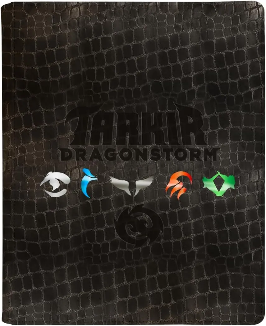 Ultra PRO - Tarkir Dragonstorm 9-Pocket Premium Zippered PRO-Binder 5 Clans for Magic: The Gathering