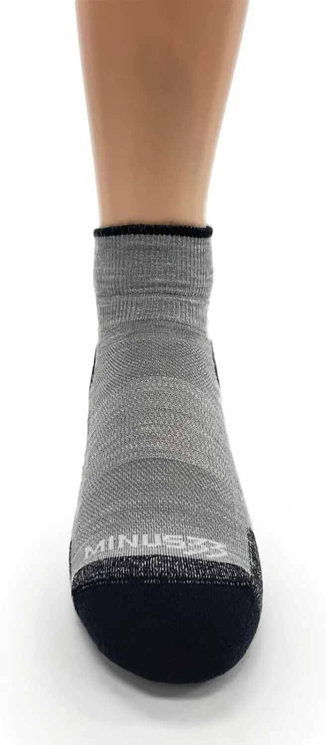 USA Made - Ankle Socks - Trail Running Socks - Merino Wool - Mountain Heritage