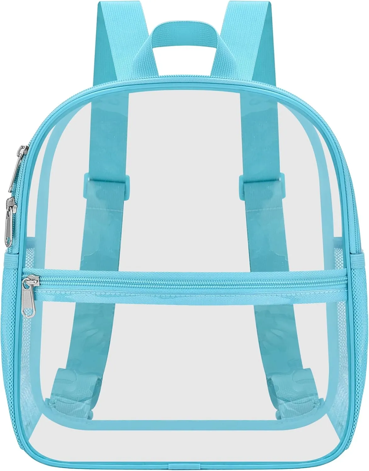 USPECLARE Clear Backpack Stadium Approved 12X11x6, Waterproof Clear Bag Stadium Backpack for Concert Work Sport Event
