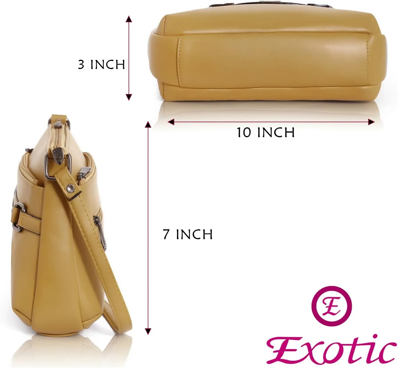 Vibrant Color Sling/Shoulder Bag for Womens & Girls