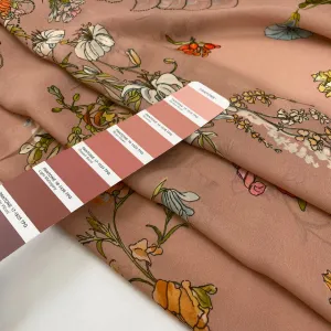 Viscose Chiffon Floral Printed - Sample