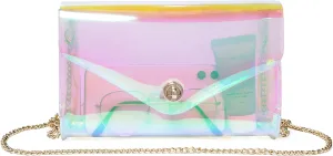 Vorspack Clear Purse for Women Clear Crossbody Bag Cute for Sports Concert Prom Party Present
