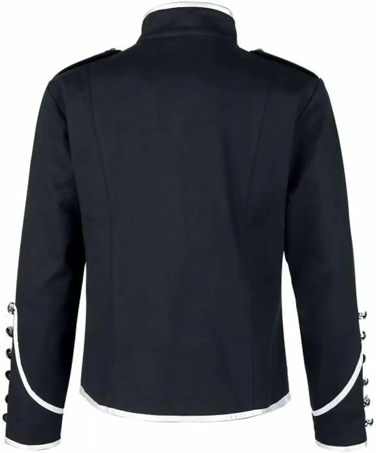 Wankang Marching Band Parade Jacket Men’s Drummer Military Jacket for Men Music Festivals Cosplay Halloween Themed Parties