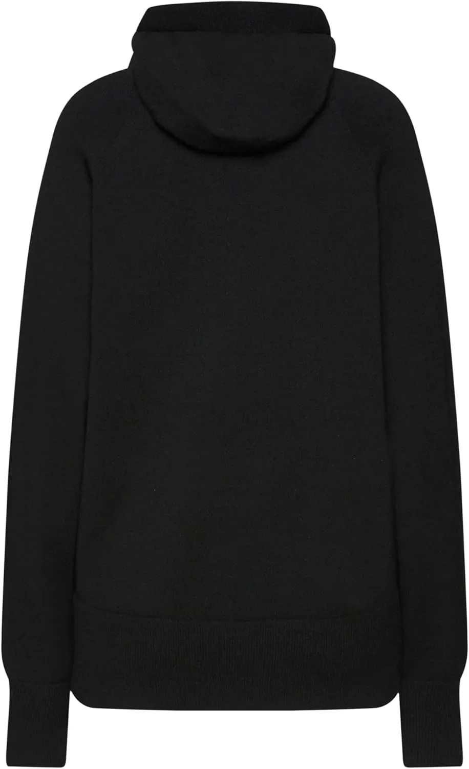 Wolford Knit Sweats Top Long Sleeves For Women Hooded Seamless Zero-Waste Wool Stretch Cut-Out Sleeve Accents Made in Italy
