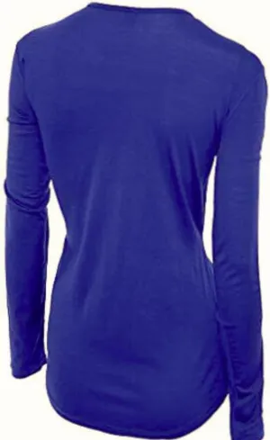 Women's 100% Merino Wool Long Sleeve Shirt - Moisture Wicking - Ultralight and Soft - Odor Base Layer