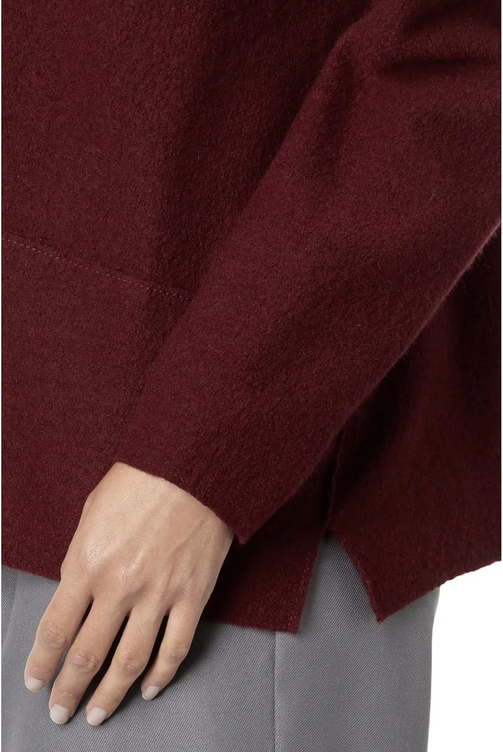 Women's Bateau Neck Box Top