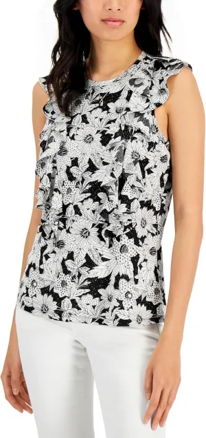 Womens Ruffled Top