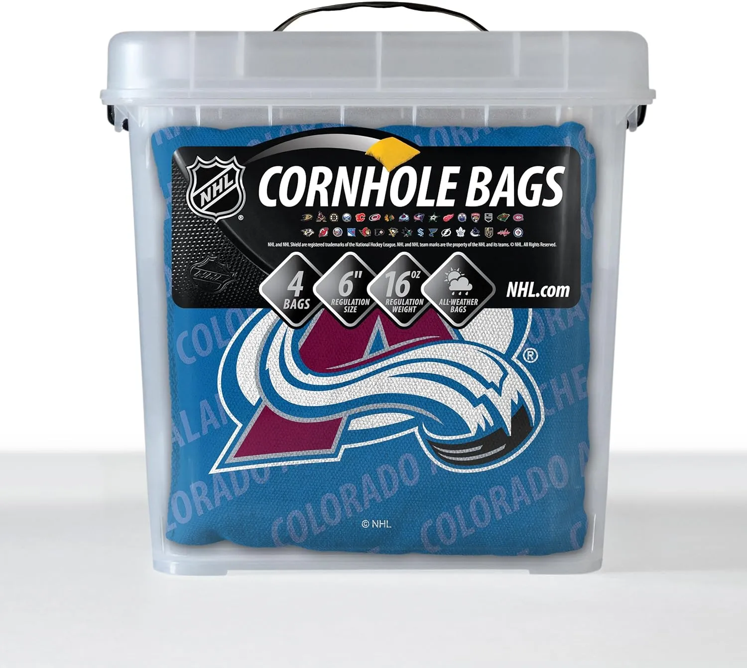 YouTheFan NHL Cornhole Bags 4PK