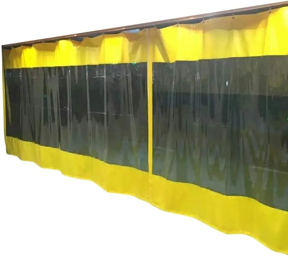 ZHANGQINGXIU Tarpaulin Fabric Tarpaulin, Protective Tarpaulin Waterproof with Eyelets Outside Tent Fence Plastic Foil Roofing PVC Sheet, 16 Sizes, 2020 Updated Version (Color : Red, Size : 2x10m)