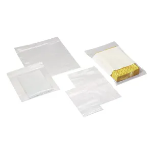 Zipper Closure Bags, 2 mil Clear - 8" x 10" (100-ct)